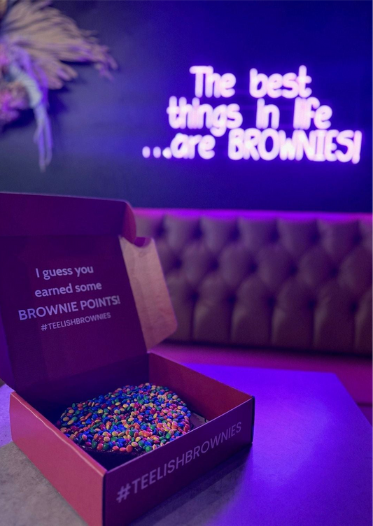 Brownie Heart Cakes